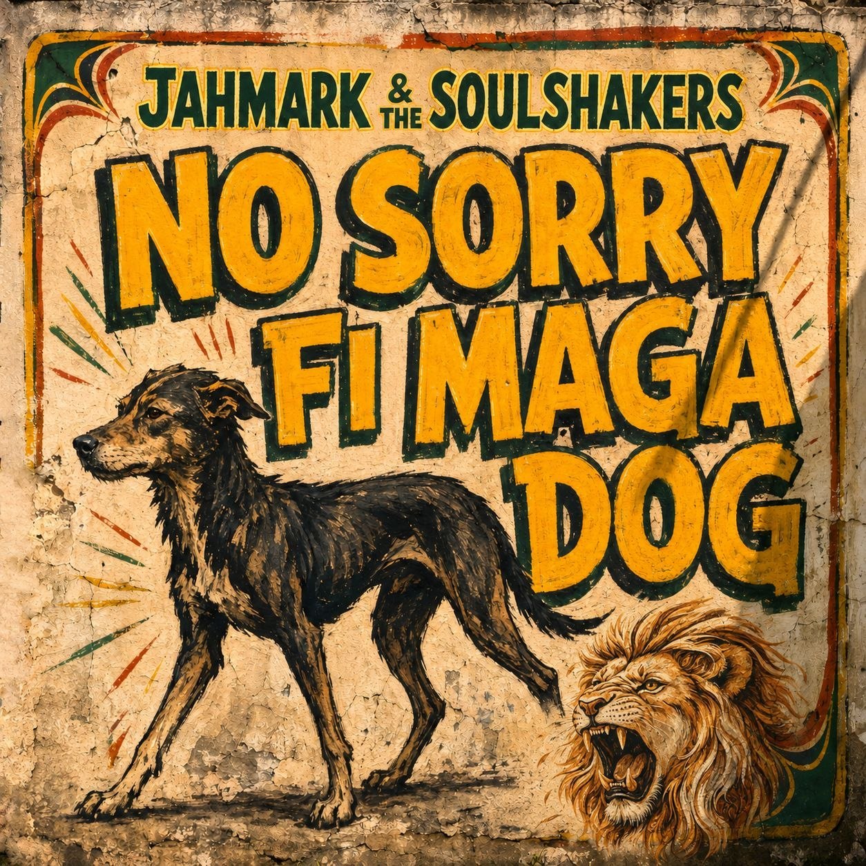 No Sorry Fi Maga Dog cover art by Jahmark and The Soulshakers
